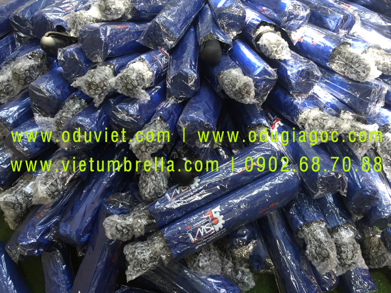 xưởng sản xuất ô dù cầm tay in logo quảng cáo